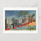FloridaLarge Letter ScenesFlorida Briefkaart (Voorkant)