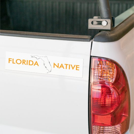    FLORIDANATIEF BUMPERSTICKER (Op Truck)