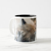 Floridapanter Tweekleurige Koffiemok (Voorkant links)