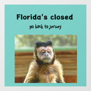 Florida's Gesloten Monkey Decal
