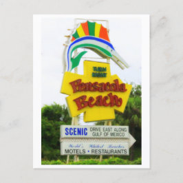 Florida's Pensacola Beach - Rechtsaf Briefkaart