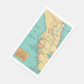 Florida's West Coast Guest Towels Servet (Hoek)