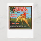Floriday Cowboy Briefkaart (Voorkant)
