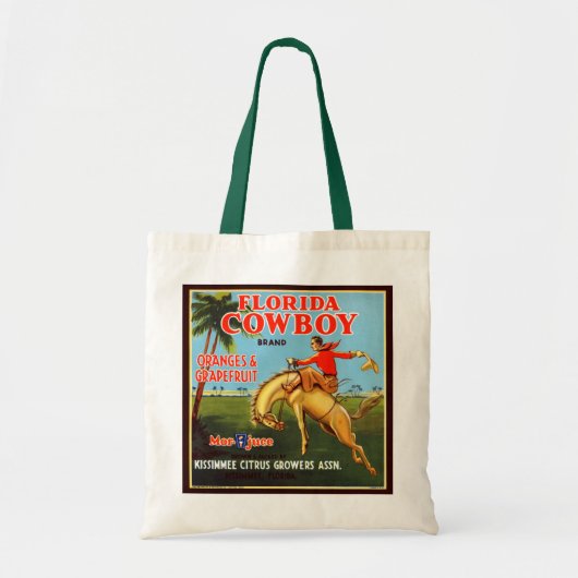 Floriday Cowboy Tote Bag (Voorkant)