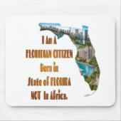 Floridiaanse Burger Muismat (Voorkant)