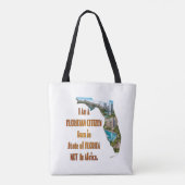 Floridiaanse Burger Tote Bag (Achterkant)
