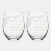Floridiaanse Burger Wijnglas Zonder Voet (Rechts)
