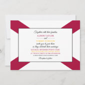 Floridiaanse vlag, vlag van Florida bruiloft Kaart (Voorkant)