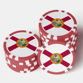Floridiaanse Vlag, Vlag van Florida Poker Chips