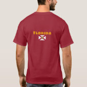 Floridiaanse vlag, vlag van Florida T-shirt (Achterkant)