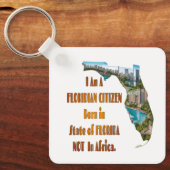 Floridian Citizen Sleutelhanger (Voorkant)