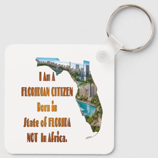 Floridian Citizen Sleutelhanger (Achterkant)