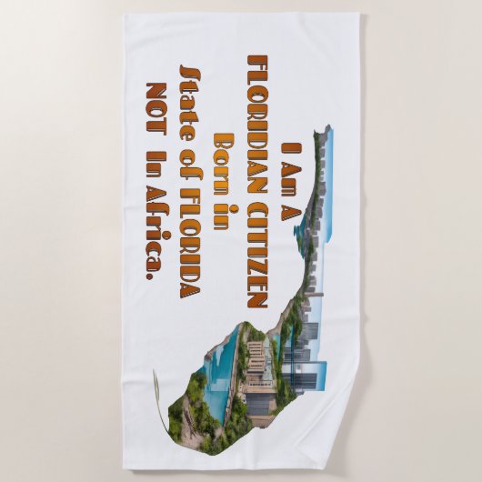 Floridian Citizen Strandlaken (Voorkant)