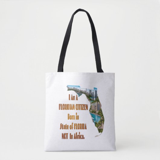 Floridian Citizen Tote Bag (Voorkant)