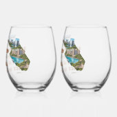 Floridian Citizen Wijnglas Zonder Voet (Achterkant)