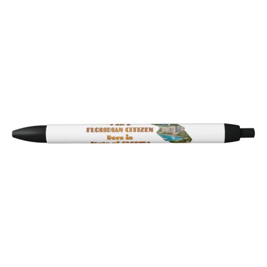 Floridian Citizen Zwarte Inkt Pen (Voorkant)