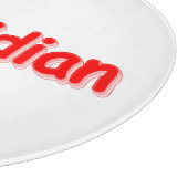 "#Floridian " Cute Design. Bestel nu Snijplank (Hoek)
