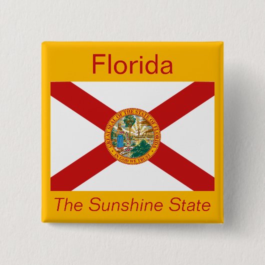 Floridian Flag Button (Voorkant)
