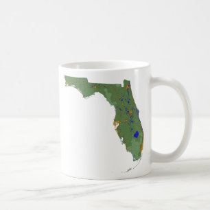 Floridian Flag + Kaart Mok