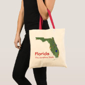 Floridian Map Bag Tote Bag (Voorkant (product))