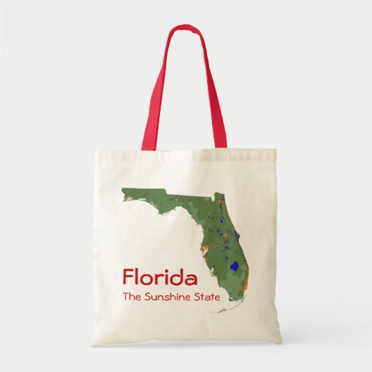 Floridian Map Bag Tote Bag (Voorkant)