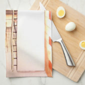 Floridian Modern Kitchen gaf perspectief op een Theedoek (Quarter Fold)