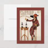 Florido Vinos Finos - Sanlucar de Barrameda Briefkaart (Voorkant / Achterkant)