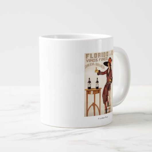 Florido Vinos Finos - Sanlucar de Barrameda Grote Koffiekop (Voorkant rechts)