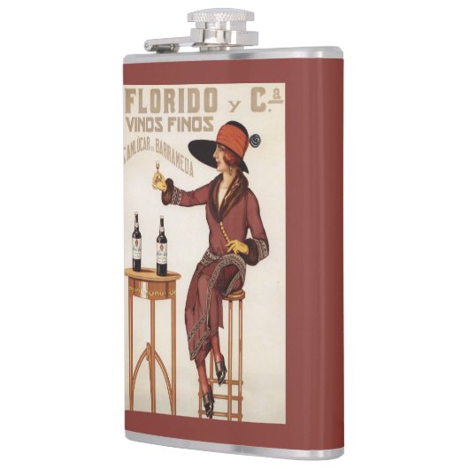 Florido Vinos Finos - Sanlucar de Barrameda Heupfles (Links)