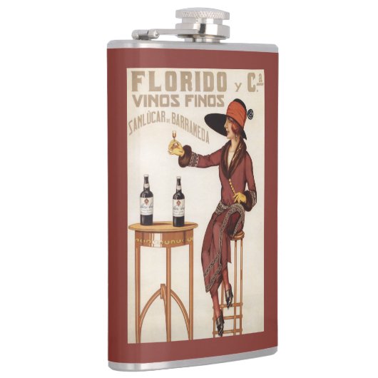 Florido Vinos Finos - Sanlucar de Barrameda Heupfles (Rechts)