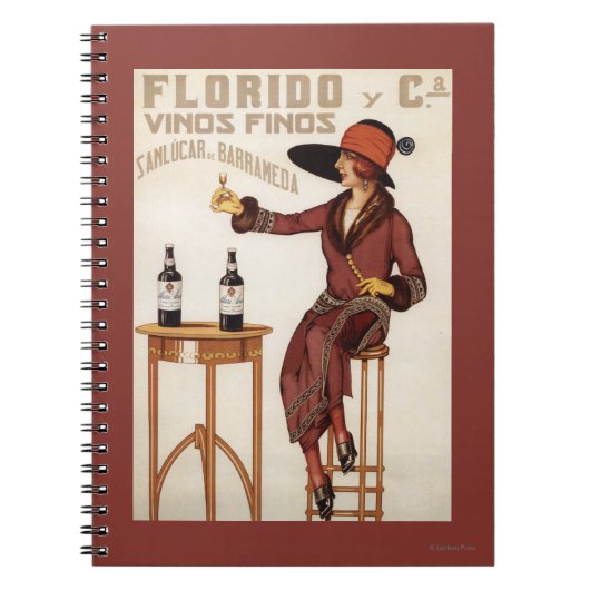 Florido Vinos Finos - Sanlucar de Barrameda Notitieboek (Voorkant)
