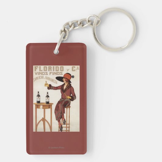 Florido Vinos Finos - Sanlucar de Barrameda Sleutelhanger (achterkant)