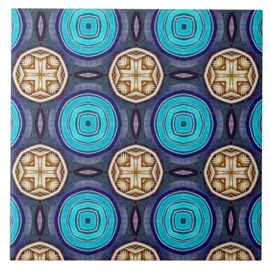 Florillas Abstracte patterned Wall Tegel Tegeltje (Voorkant)