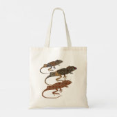 Florillas Lizards Canvas tas (Achterkant)