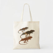 Florillas Lizards Canvas tas (Voorkant)