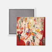 Florine Stettheimer Spring Sale bij Bendel. Magneet (Voorkant / Achterkant)