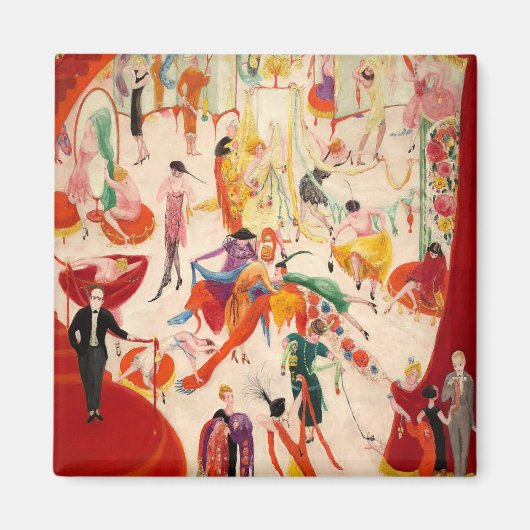 Florine Stettheimer Spring Sale bij Bendel. Magneet (Voorkant)