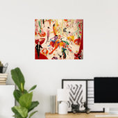 Florine Stettheimer Spring Sale bij Bendel. Poster (Thuiskantoor)