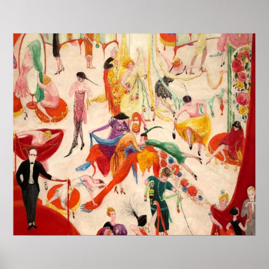 Florine Stettheimer Spring Sale bij Bendel. Poster (Voorkant)