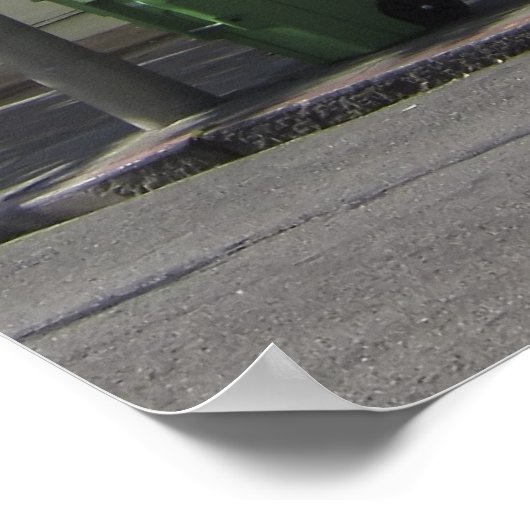 FLORIO BAR en CAFE - SAN FRANCISCO Poster (Hoek)