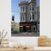 FLORIO BAR en CAFE - SAN FRANCISCO Poster (Keuken)