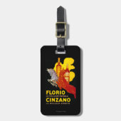 Florio Cinzano  PosterEurope Bagagelabel (Voorkant verticaal)