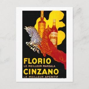 Florio Cinzano PosterEurope Briefkaart