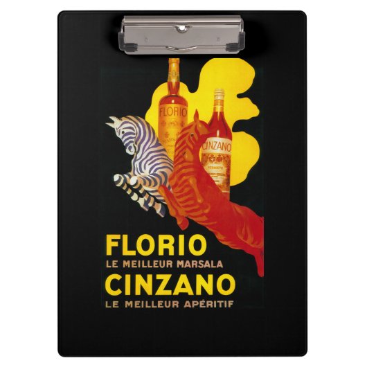 Florio Cinzano PosterEurope Klembord (Voorkant)