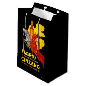 Florio Cinzano PosterEurope Medium Cadeauzakje (Achterkant Gekanteld)