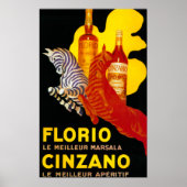 Florio Cinzano  PosterEurope Poster (Voorkant)