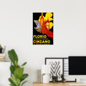 Florio Cinzano  PosterEurope Poster (Thuiskantoor)