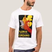 Florio Cinzano  PosterEurope T-shirt (Voorkant)