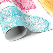 Floriografie Cadeaupapier (Rol Hoek)