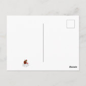 Floriograpy Liefde taal van bloemen botanisch Briefkaart (Achterkant)